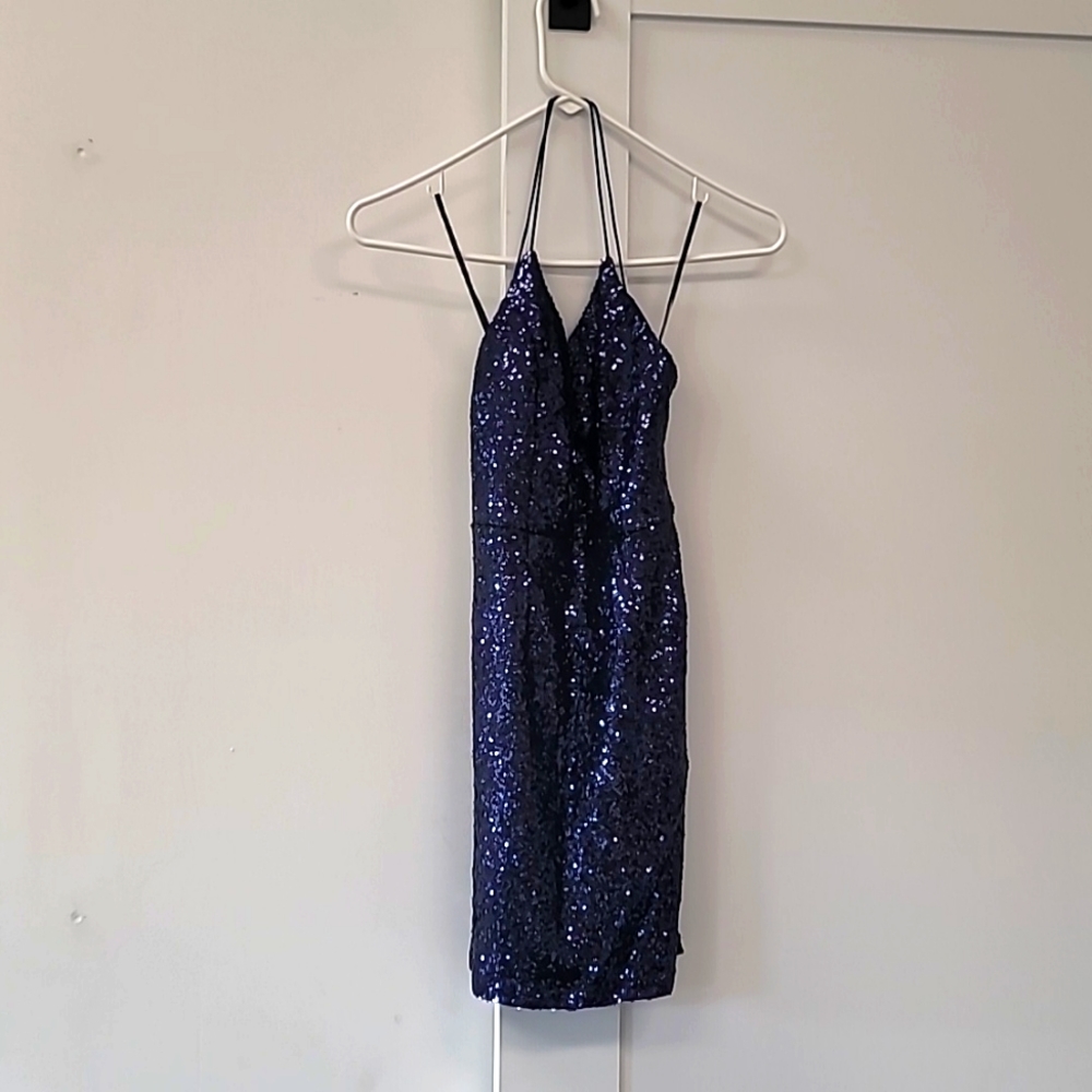 Sequin Mini Dress